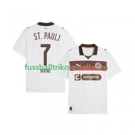 Fußballtrikots St. Pauli Jackson Irvine 7 2025-2026 Kurzarm Auswärts-trikot kaufen